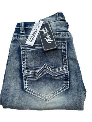 Classic True Luck Men's Bootcut Jeans