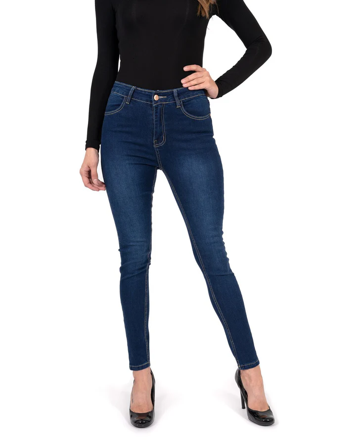 High-Rise Skinny Fit Jeans